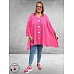AKH Trui  Oversize A-Lijn Pink 